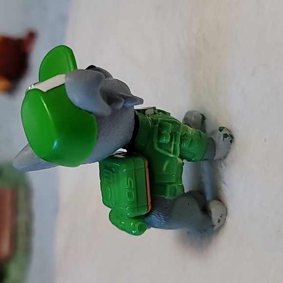 Paw Patrol Rocky The Recycling Genius Toy Character Fugurine - Picture 3 of 5